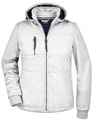 Dames Jas Daiber Maritime JN1077 Wit-Navy